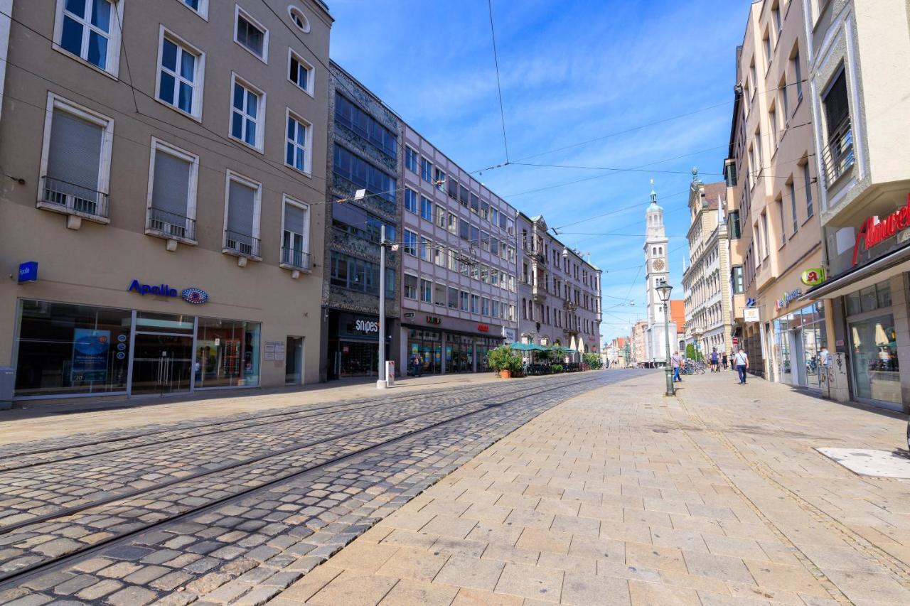 Global Living - Design Apartment I Rathausplatz I Kitchen I Augsburg Exterior photo